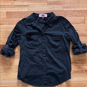 Black Button-Up Shirt